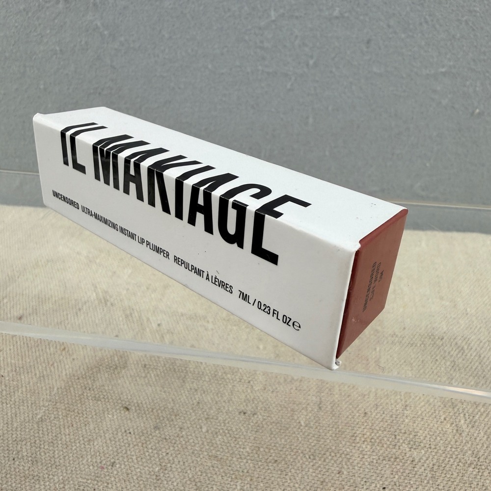 IL MAKIAGE Uncensored Instant Lip Plumper 594 Safe Word Nude Gloss New In Box